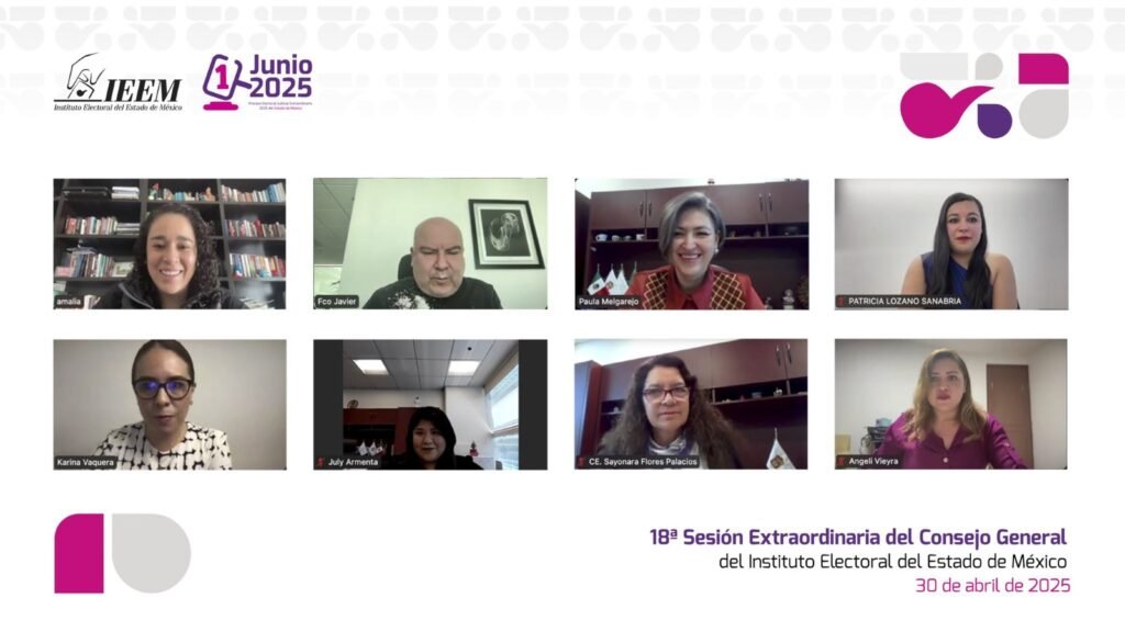 El Instituto Electoral del Estado de México (IEEM) continúa avanzando en la organización del Proceso Electoral Judicial Extraordinario 2025.