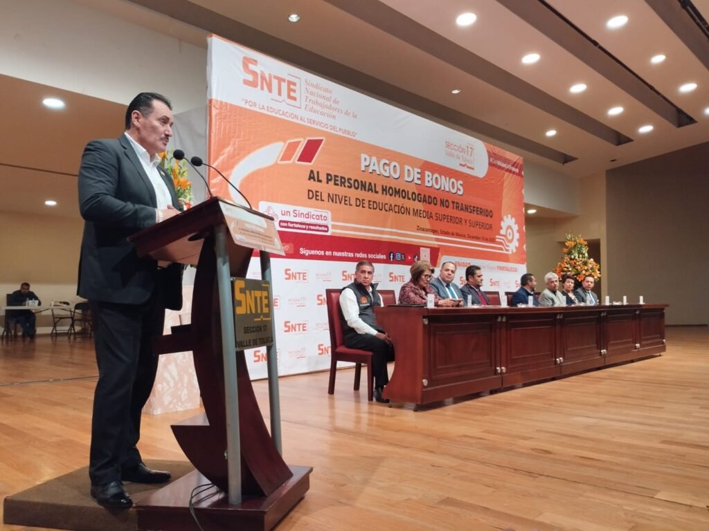 SNTE, PAGO DE BONOS A PERSONAL HOMOLOGADO NO TRANSFERIDO DE MEDIA SUPERIOR Y SUPERIOR