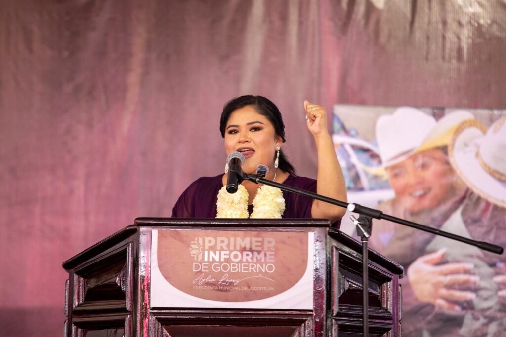 ENCABEZA AYLIN LÓPEZ UN GOBIERNO DEL PUEBLO EN JOCOTITLÁN