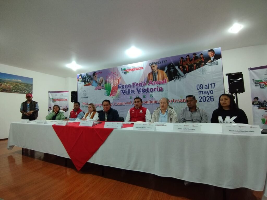 Presentan Cartelera de Expo Feria Villa Victoria 2026
