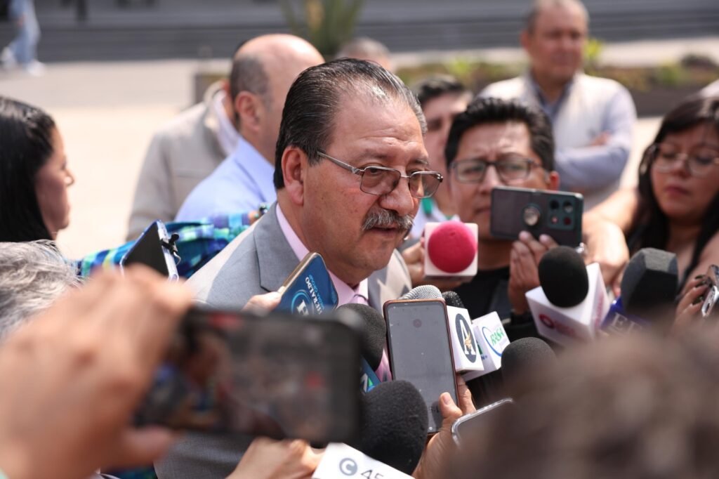 El coordinador del Grupo Parlamentario del Partido del Trabajo (PT) en la Cámara de Diputados, Reginaldo Sandoval Flores.