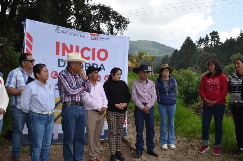 INICIA TIMILPAN AMPLIACIÓN DE ELECTRIFICACIÓN EN RINCÓN DE BUCIO
