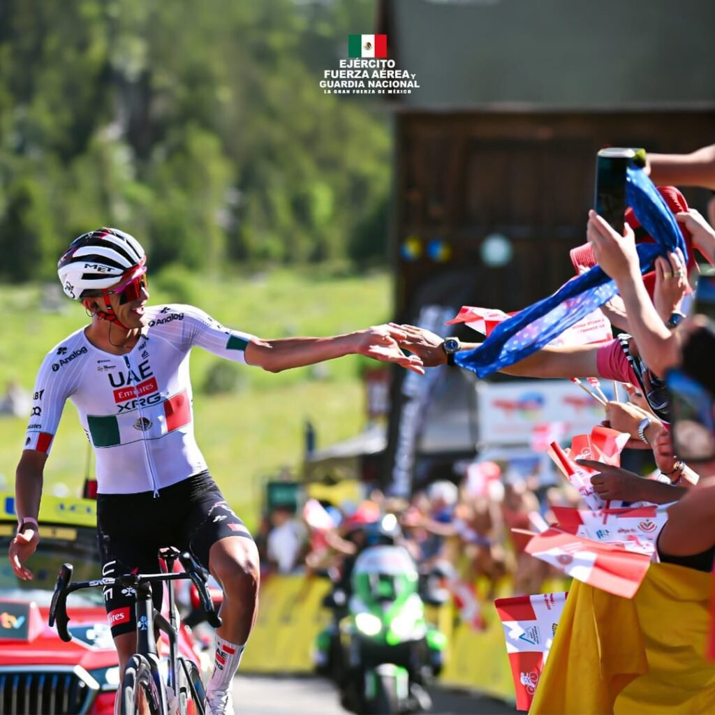 ISAAC DEL TORO HACE HISTORIA; SUBE AL PODIO DEL TOUR DE FRANCIA