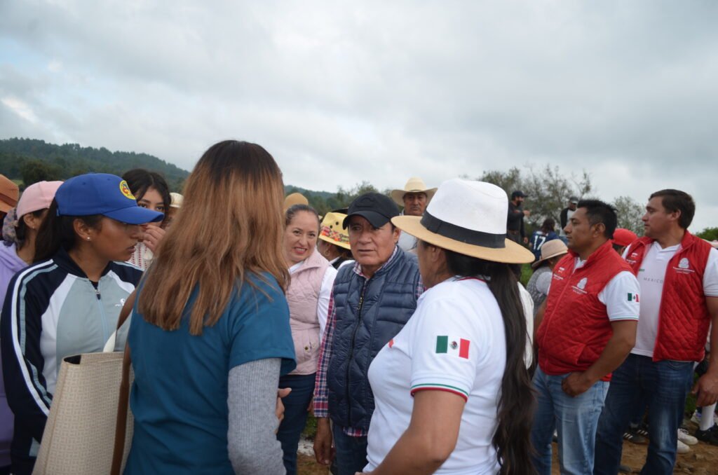 Gira de trabajo del alcalde Mario Santana Carbajal.