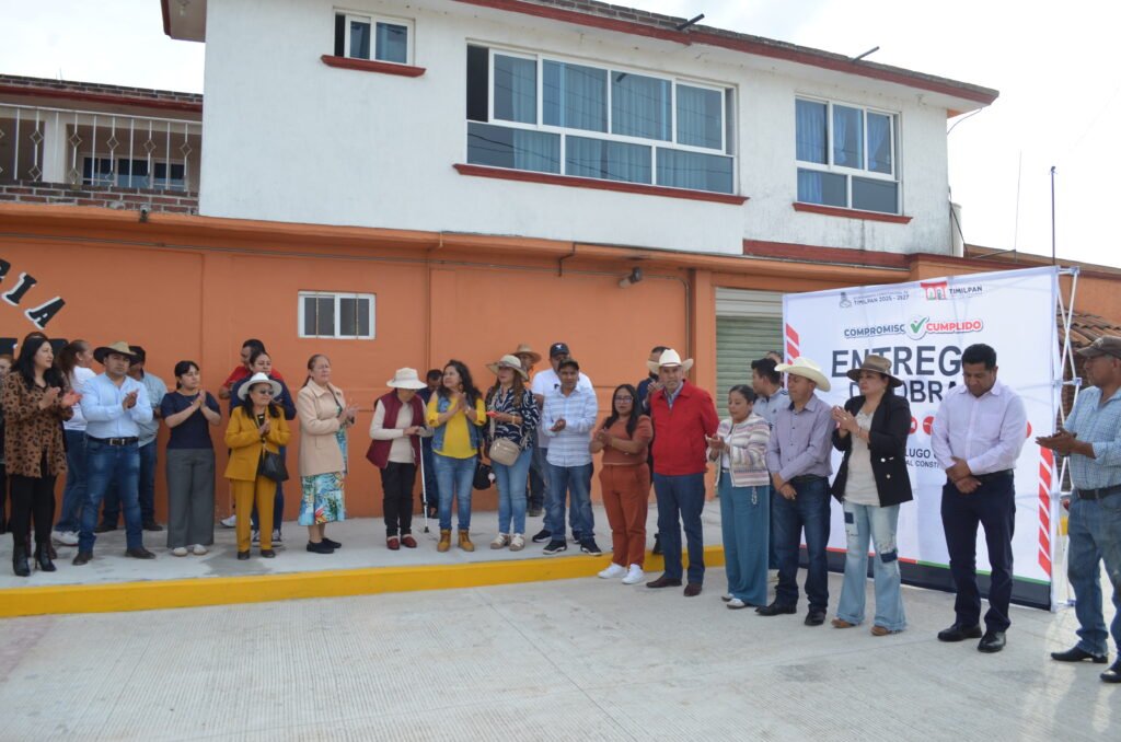 Vecinos de la cabecera de Timilpan