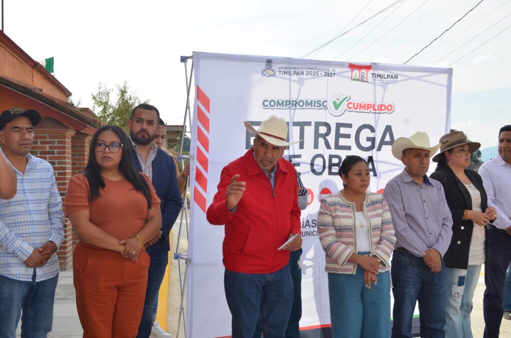 Isaías Lugo García, presidente municipal de Timilpan.