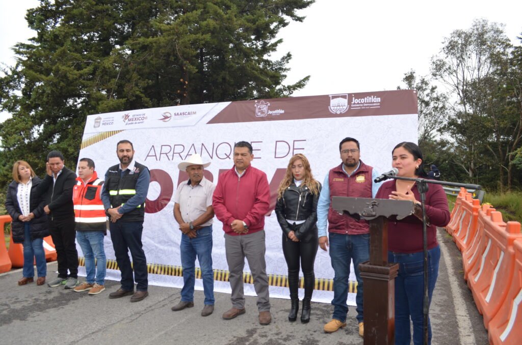 Aylin López, alcaldesa de Jocotitlán, reconoció el respaldo de la gobernadora, Delfina Gómez.