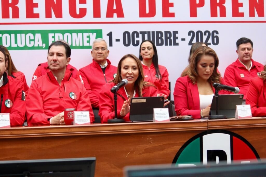 Senadora y presidenta del CDE del PRI mexiquense, Cristina Ruiz Sandoval.