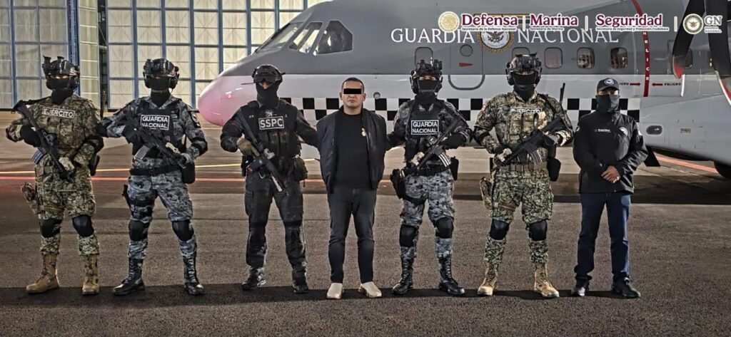 Captura de Iván “N”, alias “El Tanque”, relacionado con el CJNG